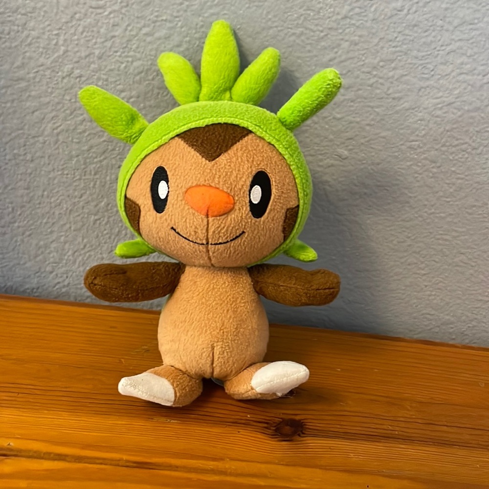 Pokémon Chespin plushie